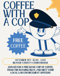 National Coffee with a Cop Day @ Beaver County Courthouse