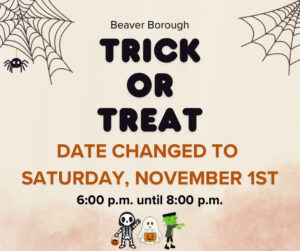 Trick or Treat in Beaver Borough